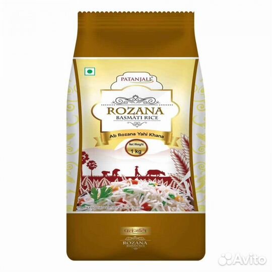 Рис Басмати (rozana basmati rice) Patanjali Патанд