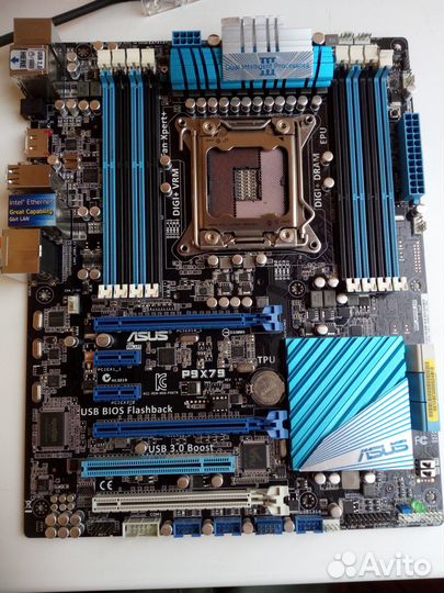 Материнская плата asus p9x79 lga 2011