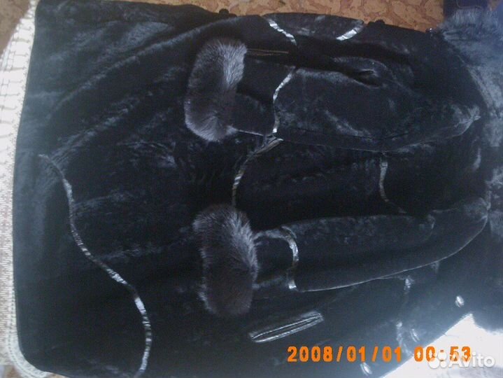 Шуба стриженый мутон