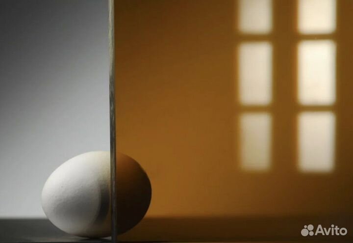 Поликарбонат монолитный 12 мм коричневый