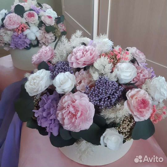 Букет/композиции (стабилизированные, цветы)