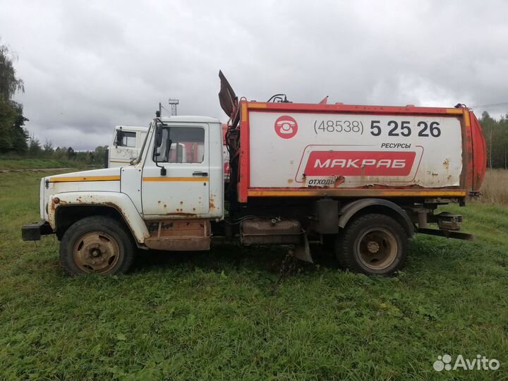 Мусоровоз газ-3309