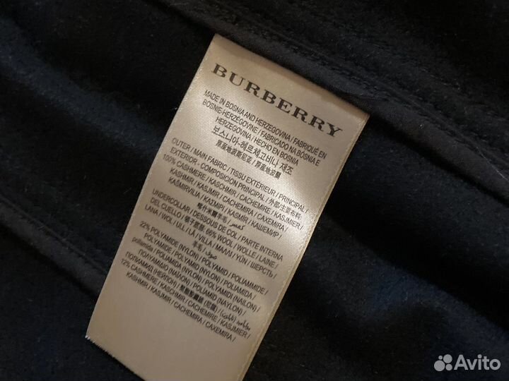 Пальто женское burberry