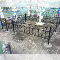 Изготовление ограды на кладбище Кресты Столы Лавки, Ульяновск