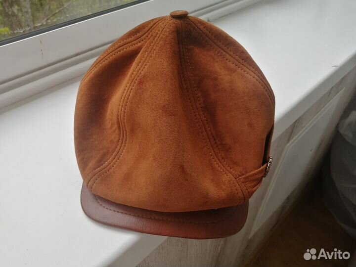 Кепка женская замша