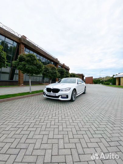 Аренда BMW 740 авто на свадьбу, транфер, встречи