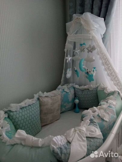 Детская кроватка ellipsebed б/у