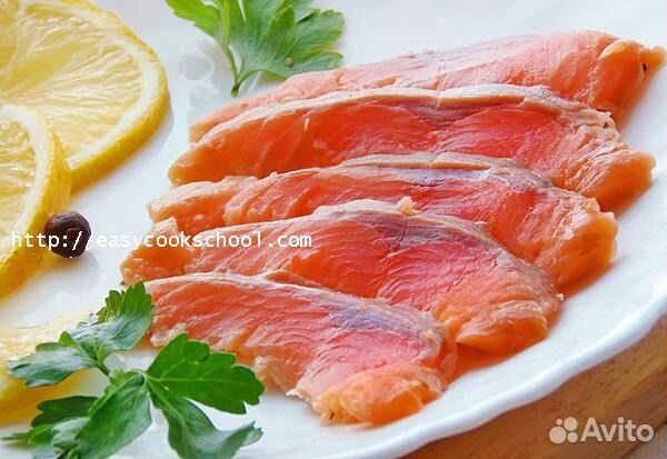 Рыба слабосоленая