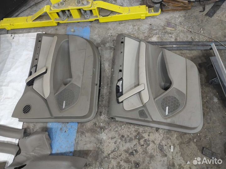 Обшивка двери задняя правая audi Q7