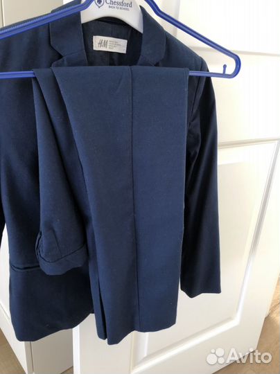 Школьный костюм для мальчика 122 синий H&M