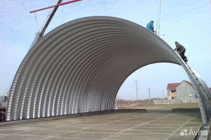 Арочные ангары 21х60 (1260 м2)