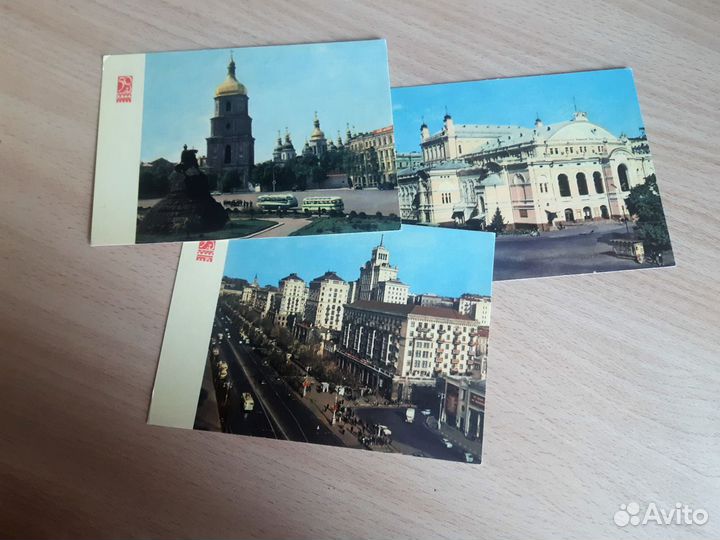 Открытки 50-60 годов СССР