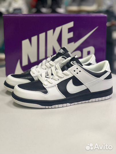 Кроссовки Nike SB Dunk White and Black