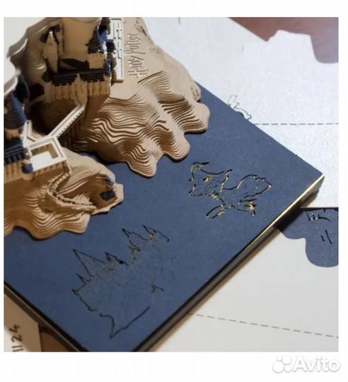 Календарь 2025 Гарри Поттер 3D 3Д