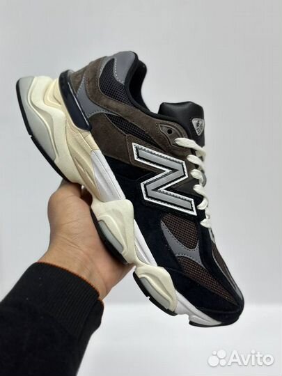 New Balance 9060 Black Brown(Премиум Качество)