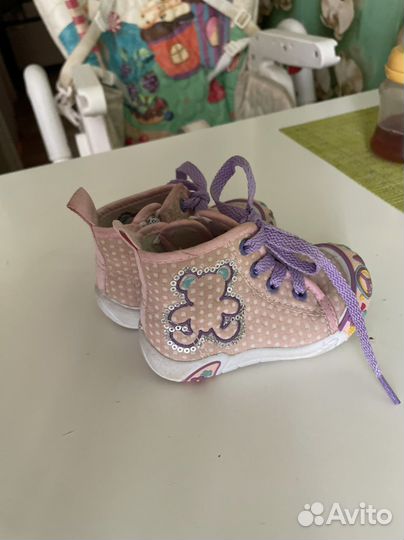 Кеды для девочки 20 размер