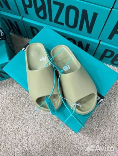 Тапки adidas Yeezy Slide Оригинал Poizon