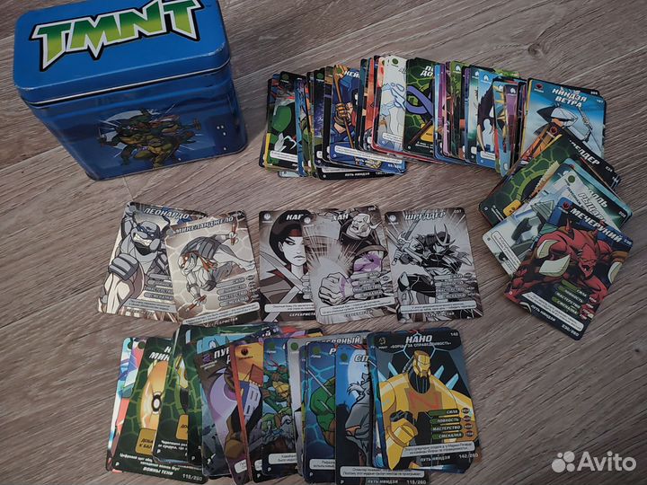 Карточки черепашки ниндзя