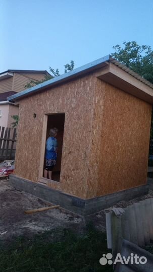 Строительство/ терассы веранды пристройек /бани