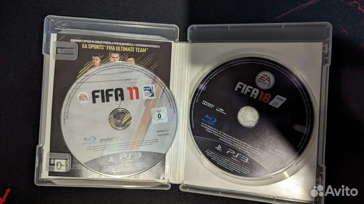 Fifa 18 + Fifa 11 PS3