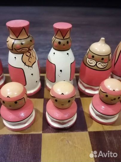 Шахматы коллекционные, деревянные