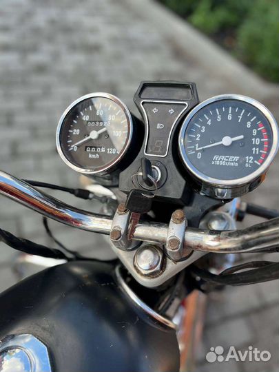 Мопед racer alpha 72