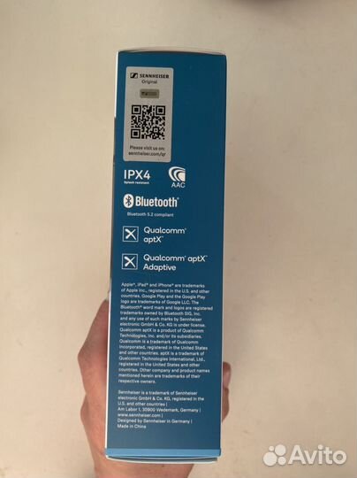 Наушники sennheiser CX Plus