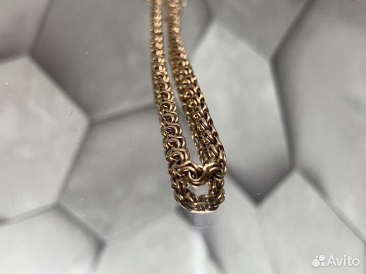 Золотой браслет 585 пробы, массой 4,5 грамма (17,5