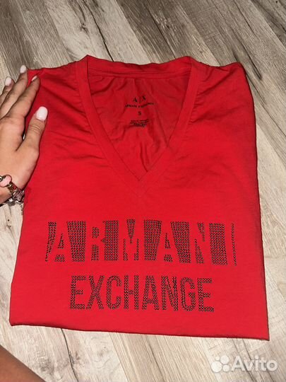 Armani exchange футболка женская