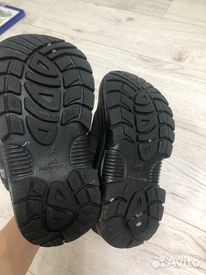 Зимние дутики детские