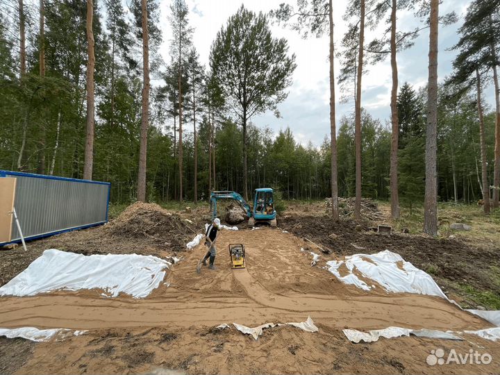 Заезд на участок через канаву под ключ