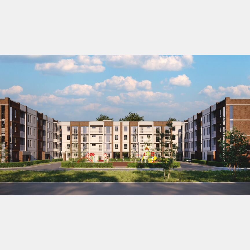 1-к. квартира, 34,7 м², 4/4 эт.