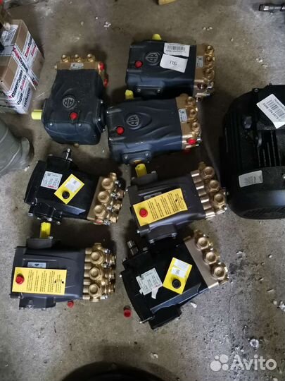 Плунжерный насос высокого давления 200 бар 15л