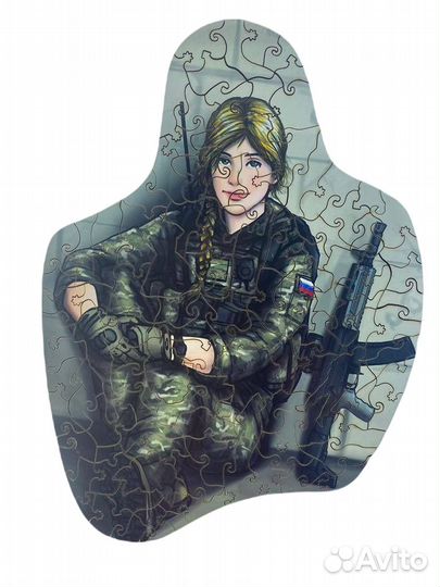 Деревянные пазлы 3D