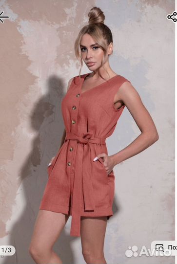 Женский комбинезон лен Белоруссия