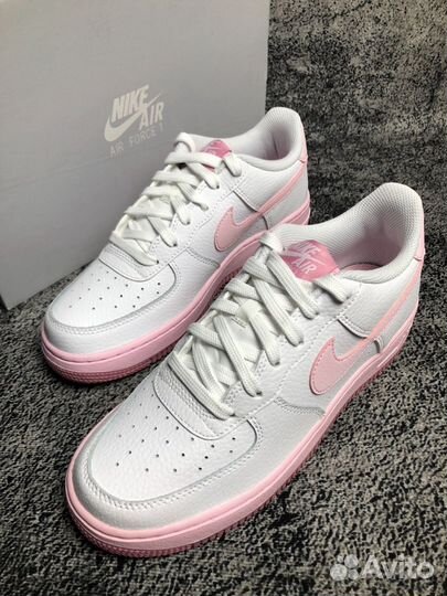 Кроссовки Nike Air force pink Bottom оригинал