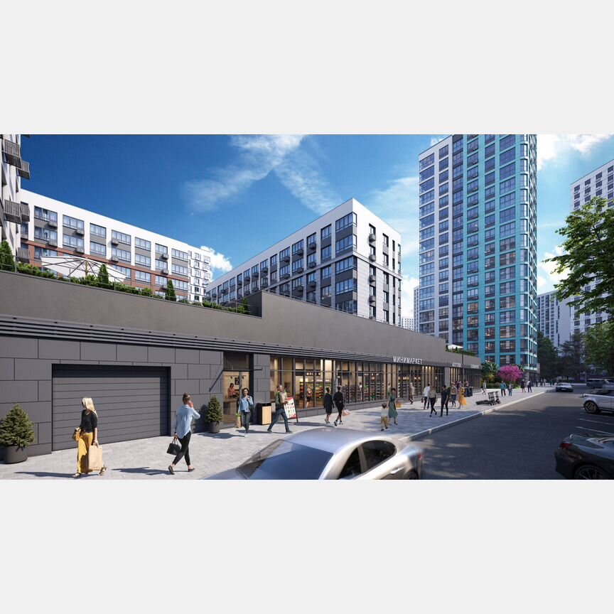 4-к. квартира, 96,5 м², 17/21 эт.