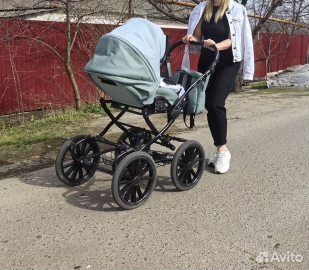 Коляска 2 в 1 indigo Porto Classic