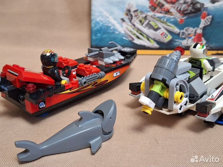 Lego world racers 8897 Акулий риф Жестокие челюсти