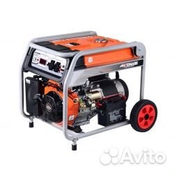 Генератор бензиновый KM8000H 6,0кВт 220В 27л.с. кн