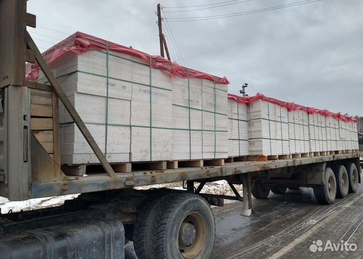 Доставка газоблоков