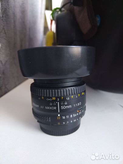 Объектив nikon 50mm f 1.8D