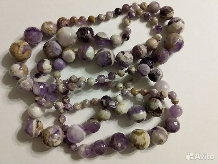 Бусы аметист