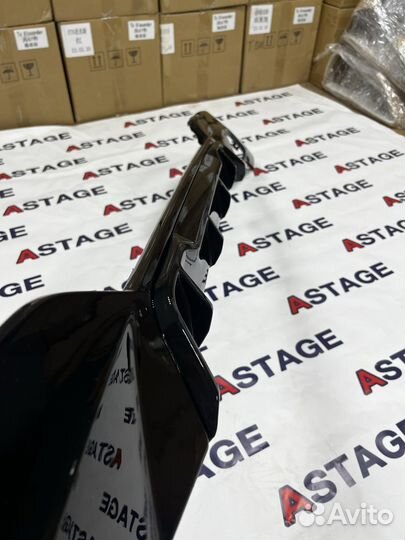 Диффузор вставка бампера BMW G20 Competition 1*1