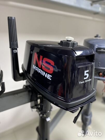 Лодочный мотор NS Marine (Ниссан Марин) 5 л.с. Б/У