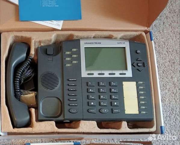 IP телефон grandstream gxp2120