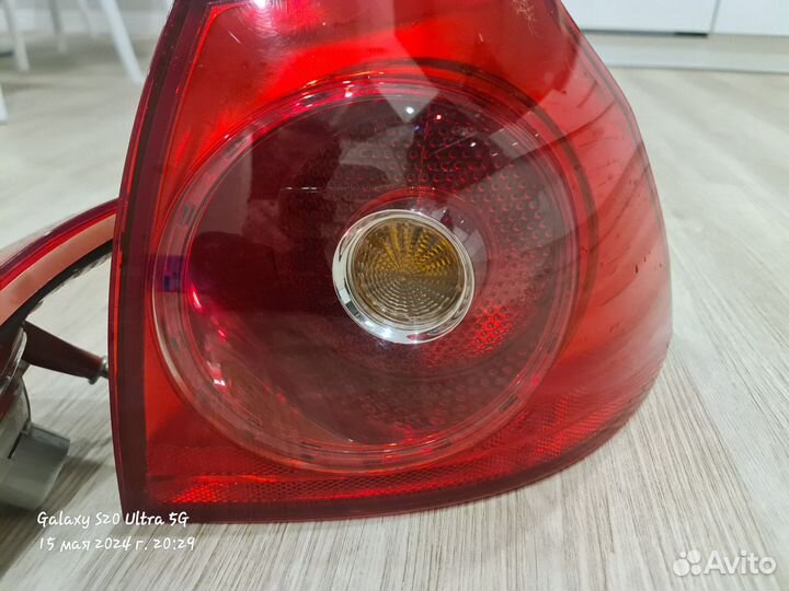 Задние фары на golf 5