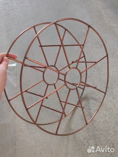 Катушка металлическая проволочная