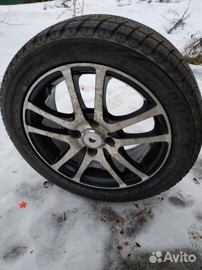 Bridgestone зима 195/50/15 с диском