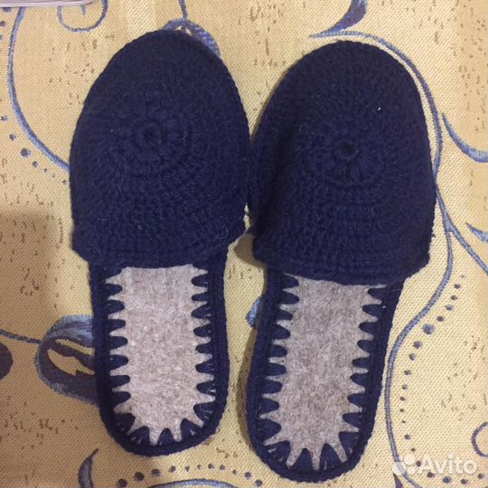 Войлочные тапочки
